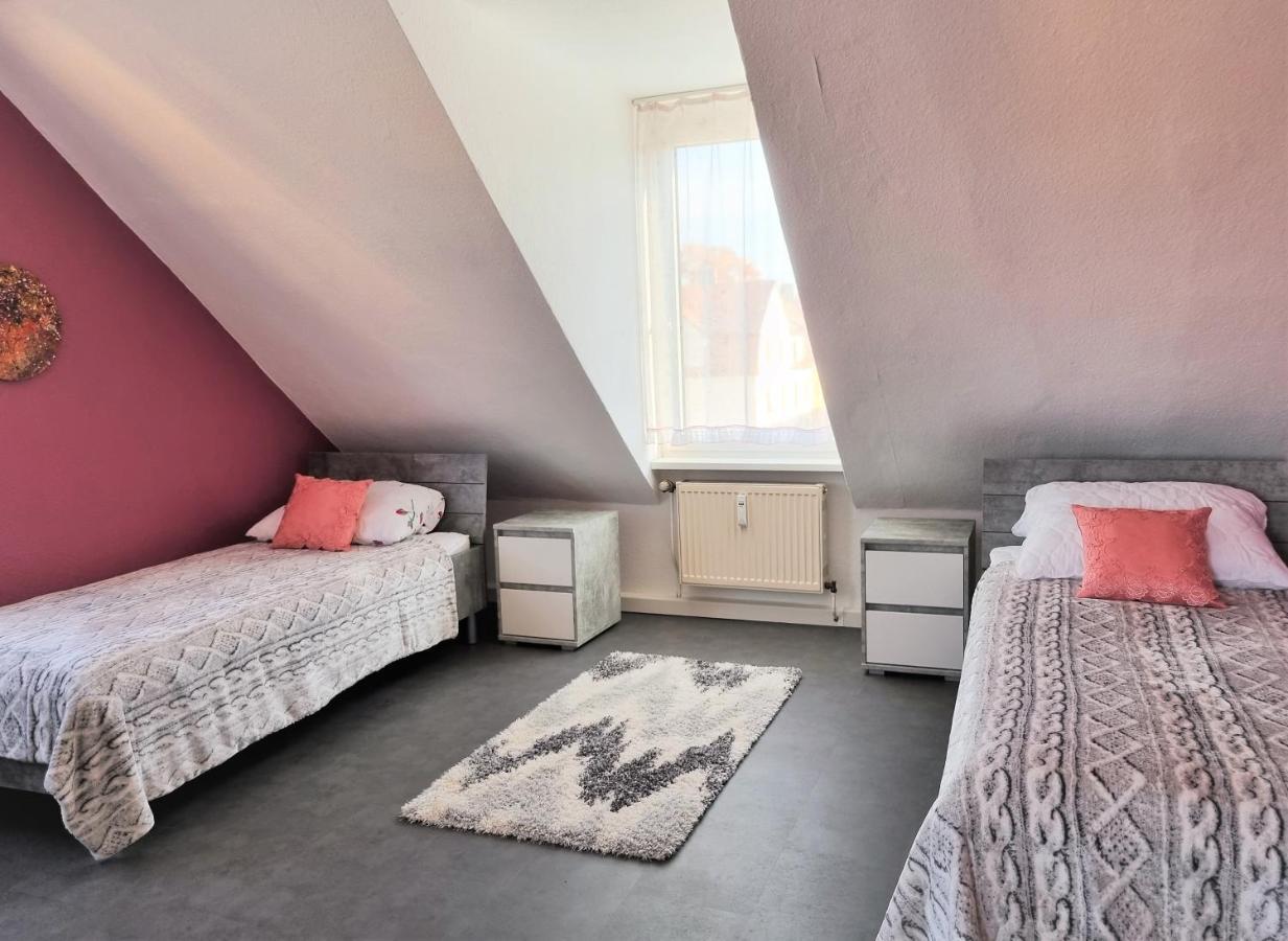 Apartment Bayreuth, Grosse Ferienwohnung Im Haus Mit Kunst, 3 Schlafzimmer, Kueche, Parkplatz Luaran gambar